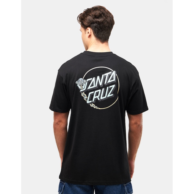 Santa Cruz Winkowski UFO Dot T-Shirt – Black