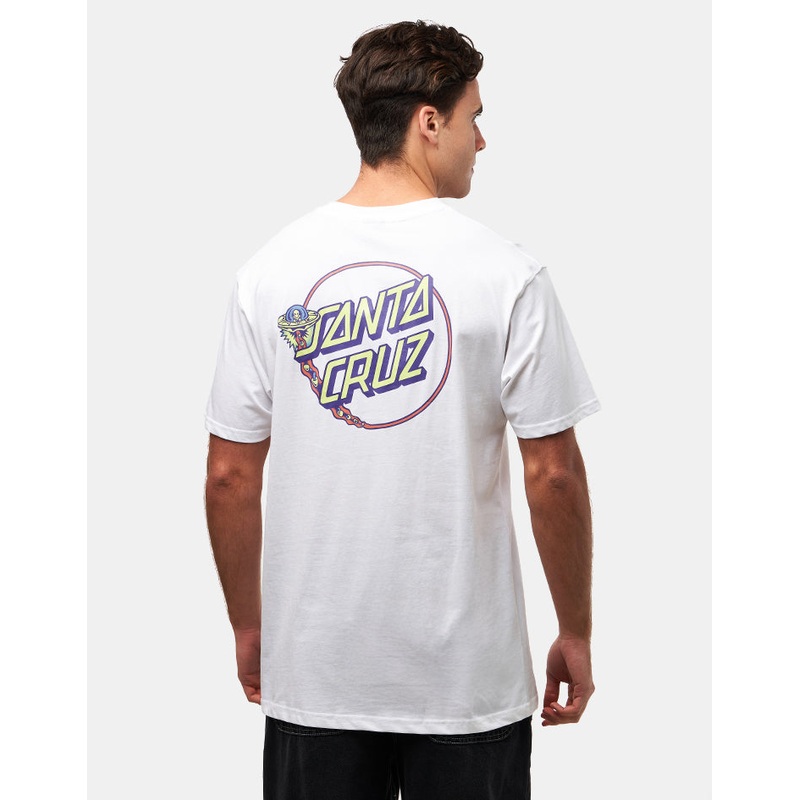 Santa Cruz Winkowski UFO Dot T-Shirt – White