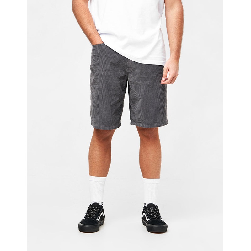 Vans Check-5 Loose Corduroy Shorts – Asphalt