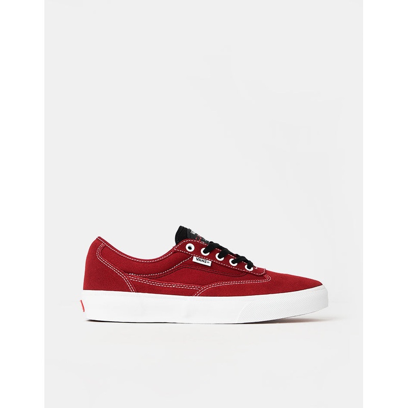 Vans Skate Curren Caples Shoes – Red/White