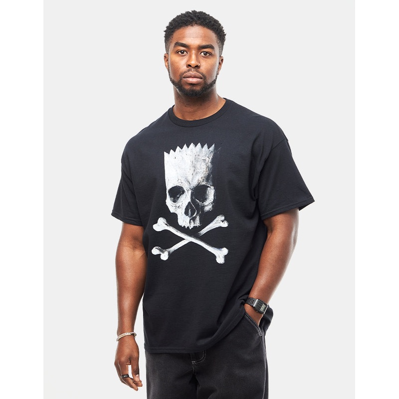 Zero Camp Bart T-Shirt – White/Black