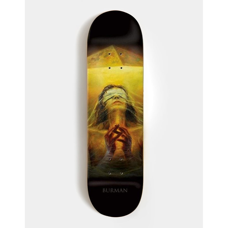Zero x Mariusz Lewandowski Burman Light and Dark Skateboard Deck – 8.25″