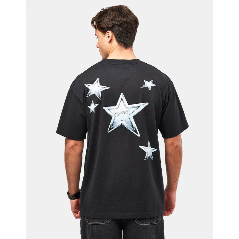 April Stars T-Shirt – Black