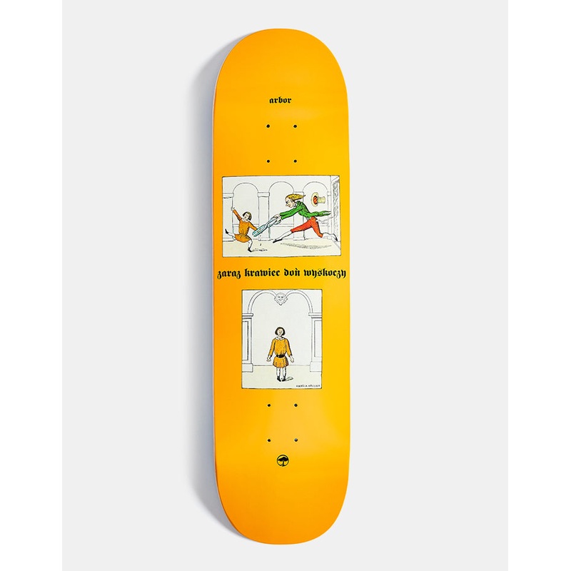 Arbor Amelia Folklore Skateboard Deck – 8.5″