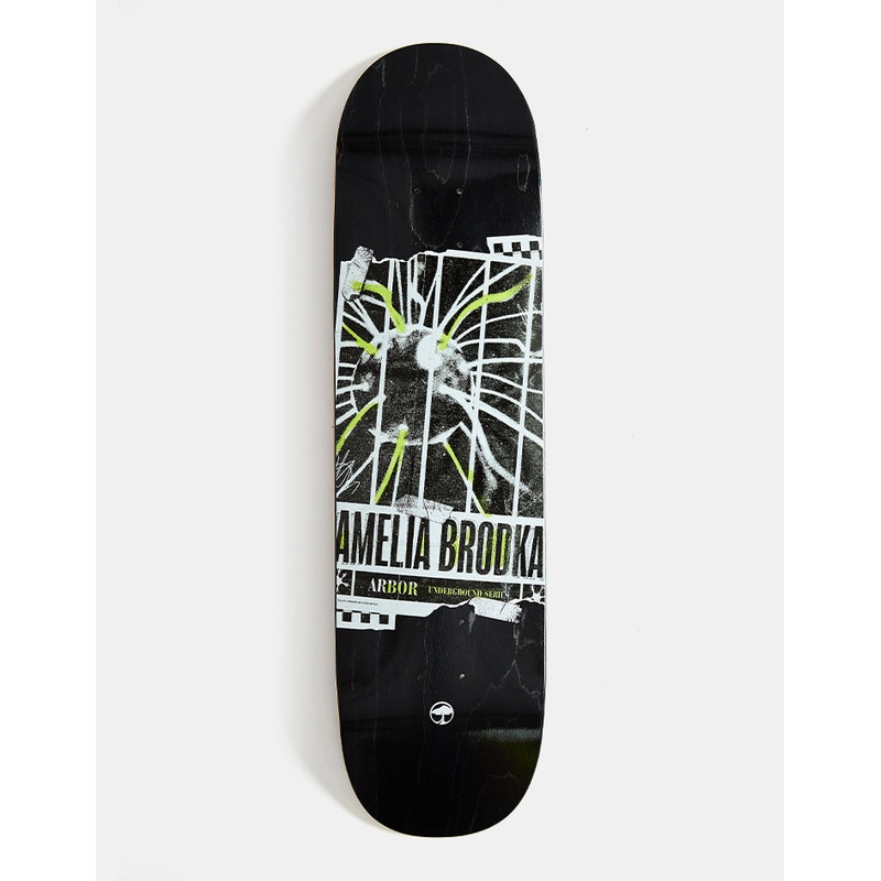 Arbor Amelia Underground Skateboard Deck – 8.25″