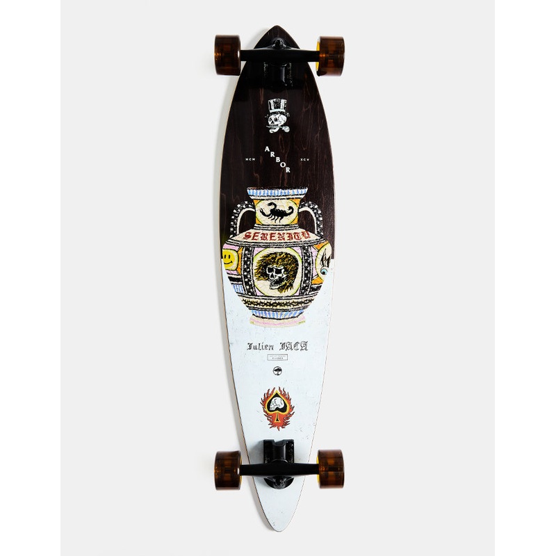 Arbor x Julien JACA Fish 37 Pintail Longboard – 37″ x 8.5″