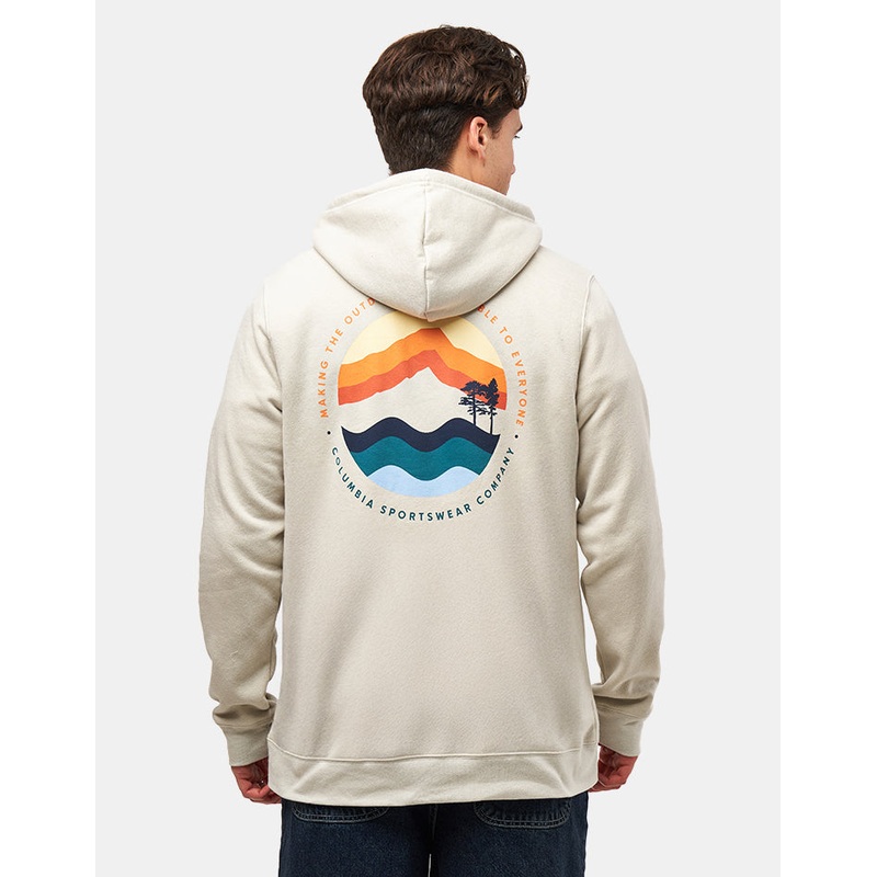 Columbia Columbia Trek Pullover Hoodie – Dark Stone/Circular Linescape