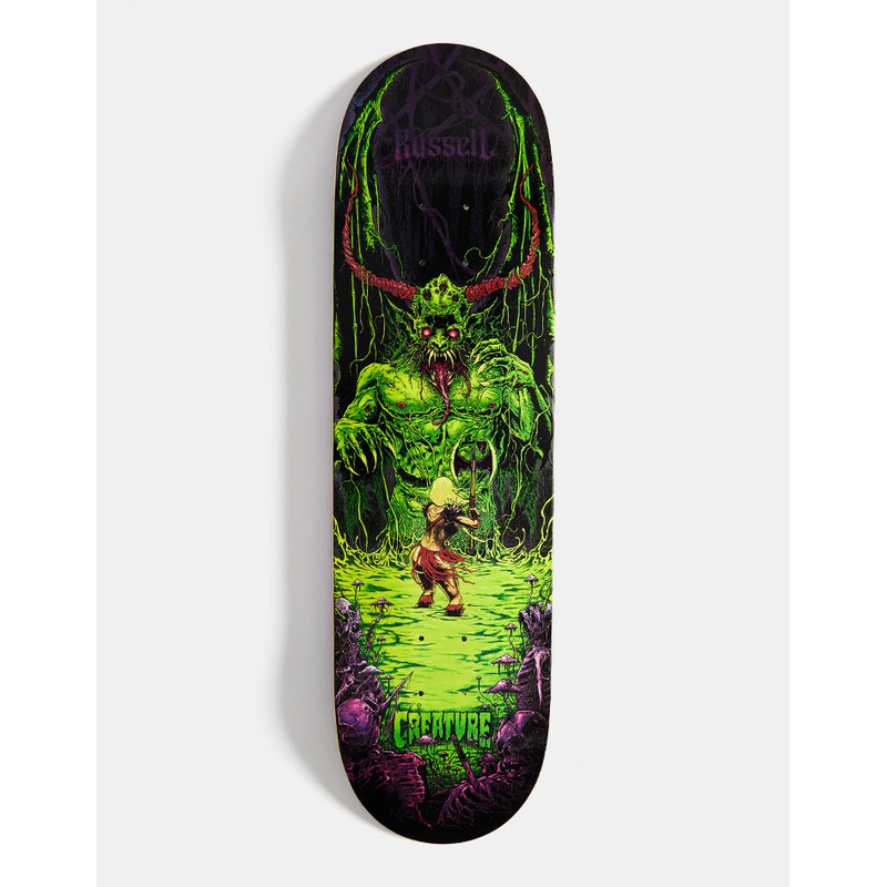 Creature Russell Swamp Skateboard Deck – 8.6″