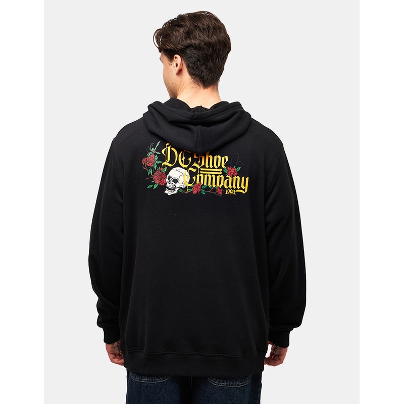 DC Standoff Pullover Hoodie – Black