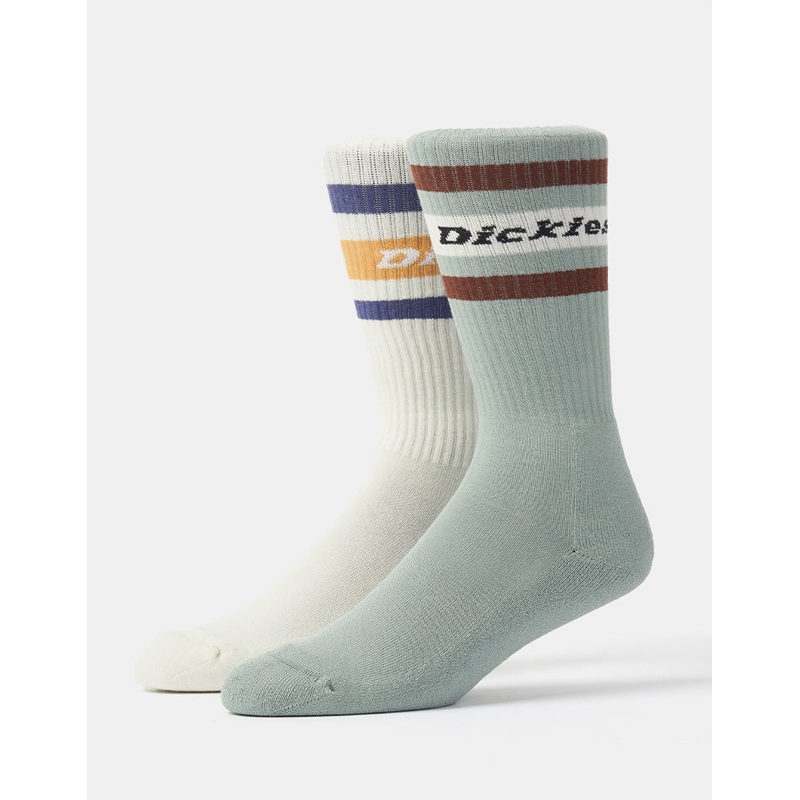 Dickies Genola 2 Pack Socks – Iceberg Green