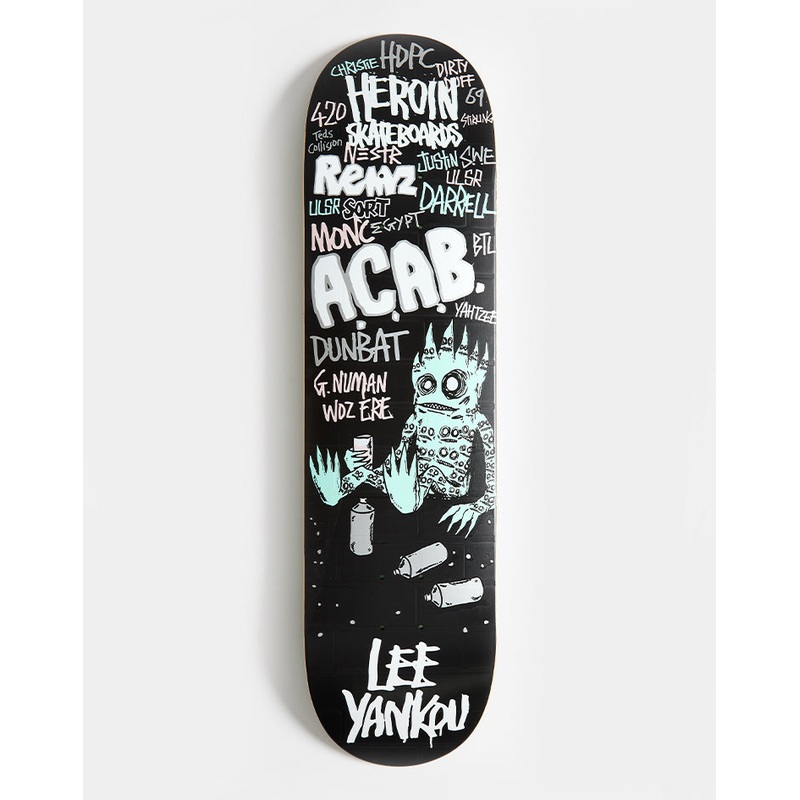 Heroin Yankou Imp IV Skateboard Deck – 8.25″