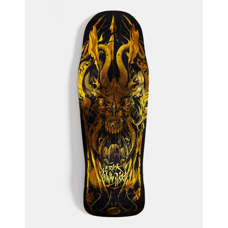 Santa Cruz Winkowski Primeval Gold Skateboard Deck – 10.34″