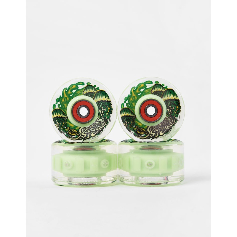 Slime Balls Jelly Fish GITD Light Ups 78a Skateboard Wheels – 60mm