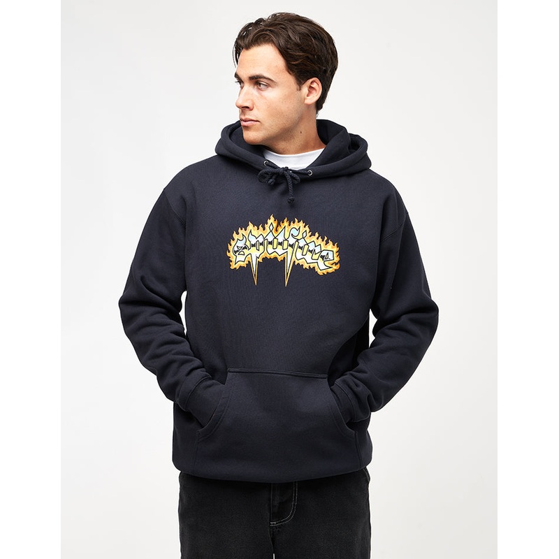 Spitfire Chrome Venom Pullover Hoodie – Navy/Multi