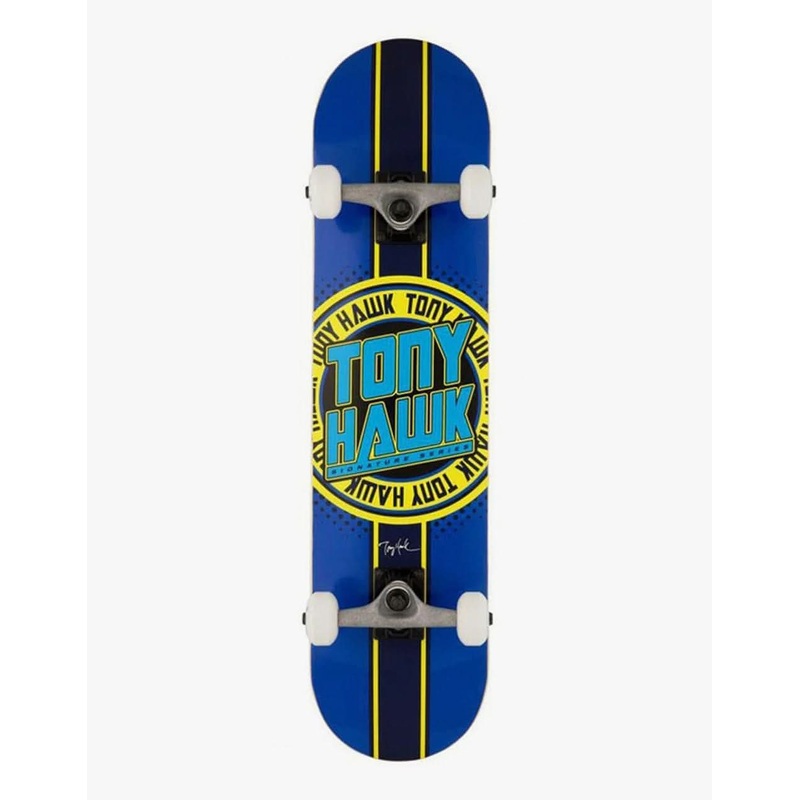 Tony Hawk 180+ Badge Logo Complete Skateboard – 7.5″