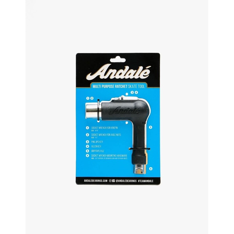 Andal Multi Purpose Ratchet Skate Tool – Black
