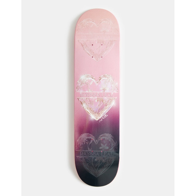 April Rayssa Heart Skateboard Deck – 8″