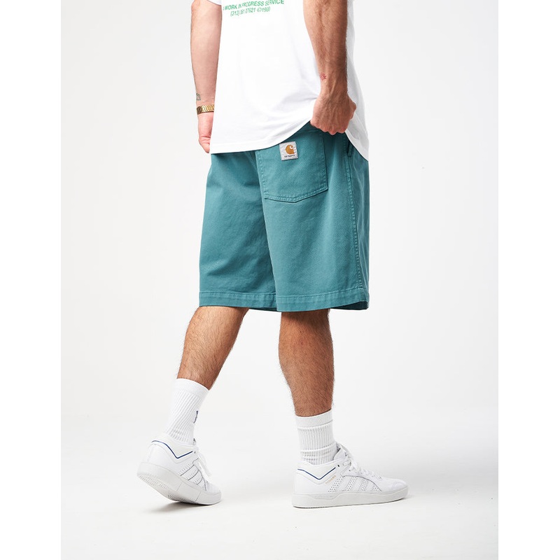 Carhartt WIP Floyde Stretch Twill Shorts – Saguaro (Garment Dyed)