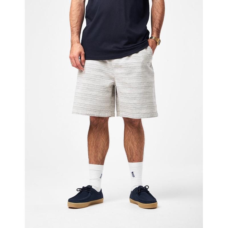Carhartt WIP Gellar Jacquard Shorts – Gellar Stripe/Wax (Rinsed)