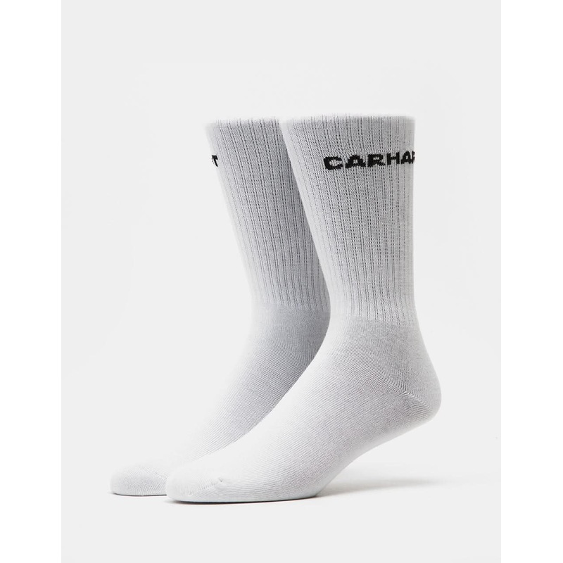 Carhartt WIP Link Socks – White/Black