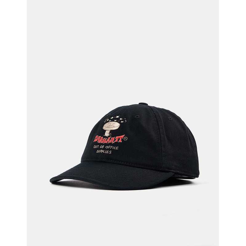 Carhartt WIP Office Supplies Cap – Black