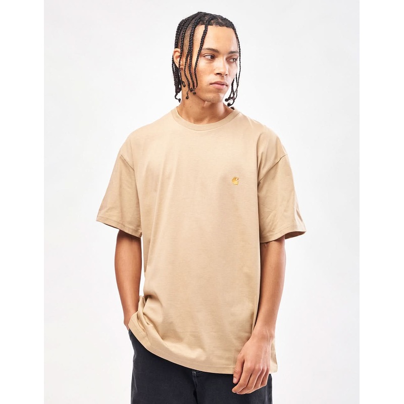 Carhartt WIP S/S Chase T-Shirt – Sable/Gold