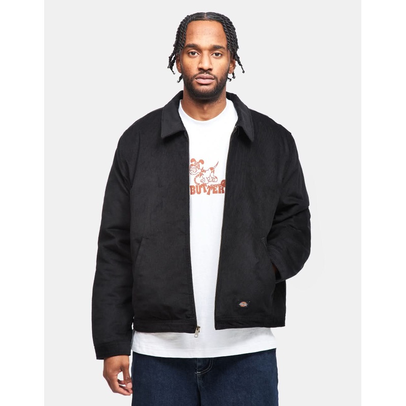 Dickies Corduroy Eisenhower Jacket – Black