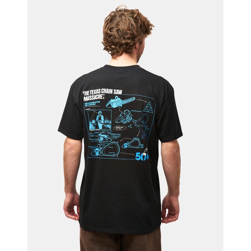 HUF x Texas Chainsaw Massacre Fear T-Shirt – Black