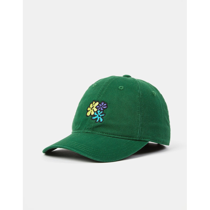 Route One Flora Dad Cap – Forest Green