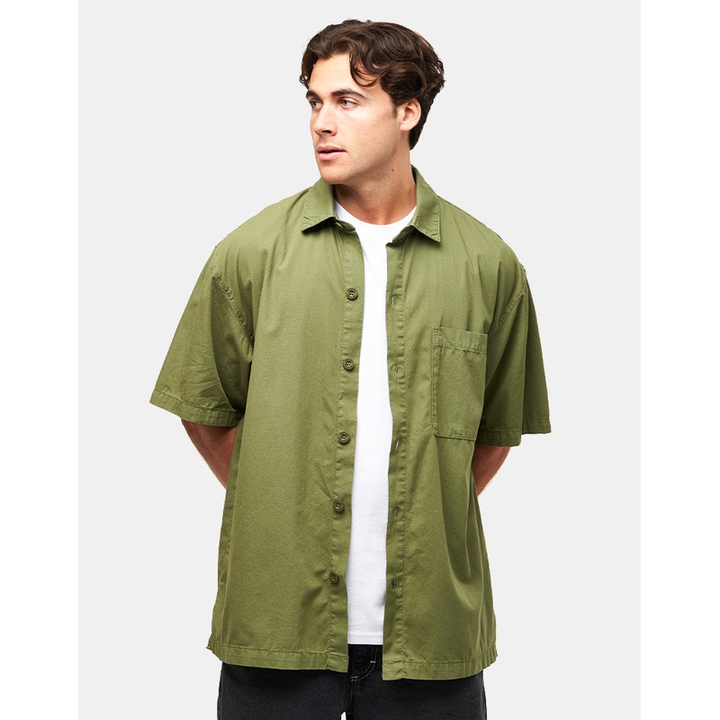 Route One Rowan S/S Shirt – Olive