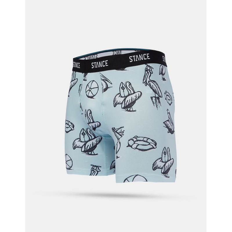 Stance Poly Blend Happy Pelican Boxers – Slate