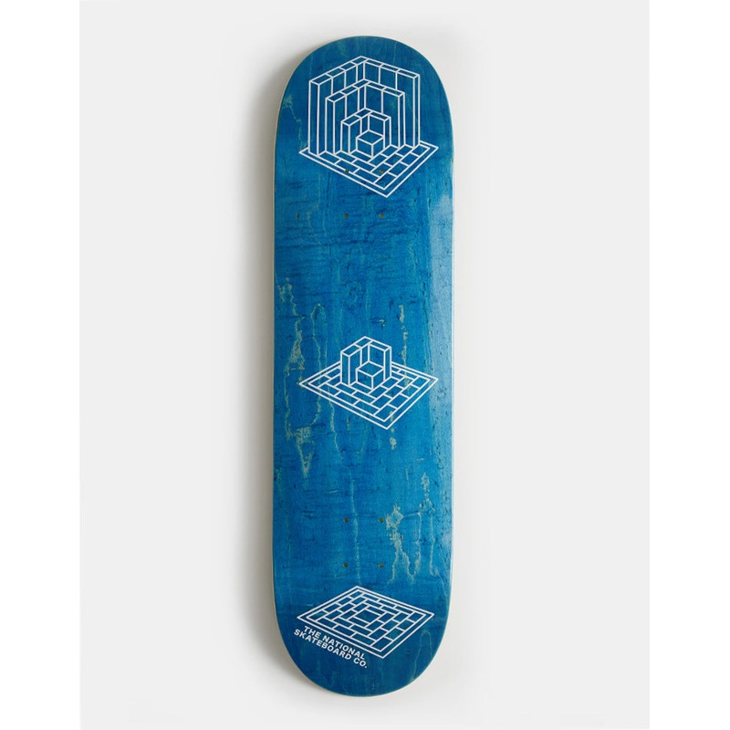 The National Skateboard Co. Gallop Logo MC Skateboard Deck – 8.5