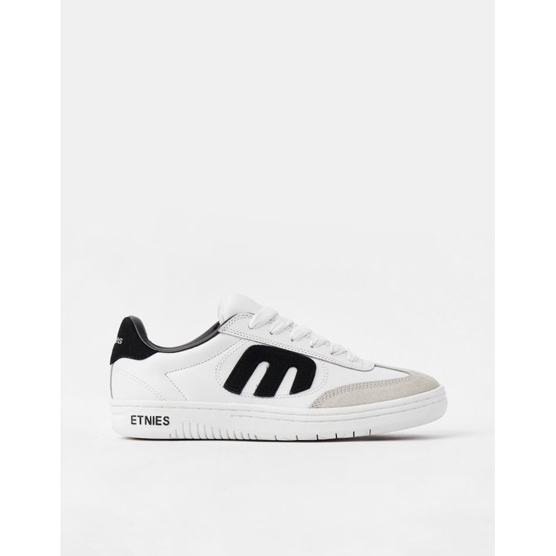 Etnies Lo-Cut Skate Shoes – White/Black/White
