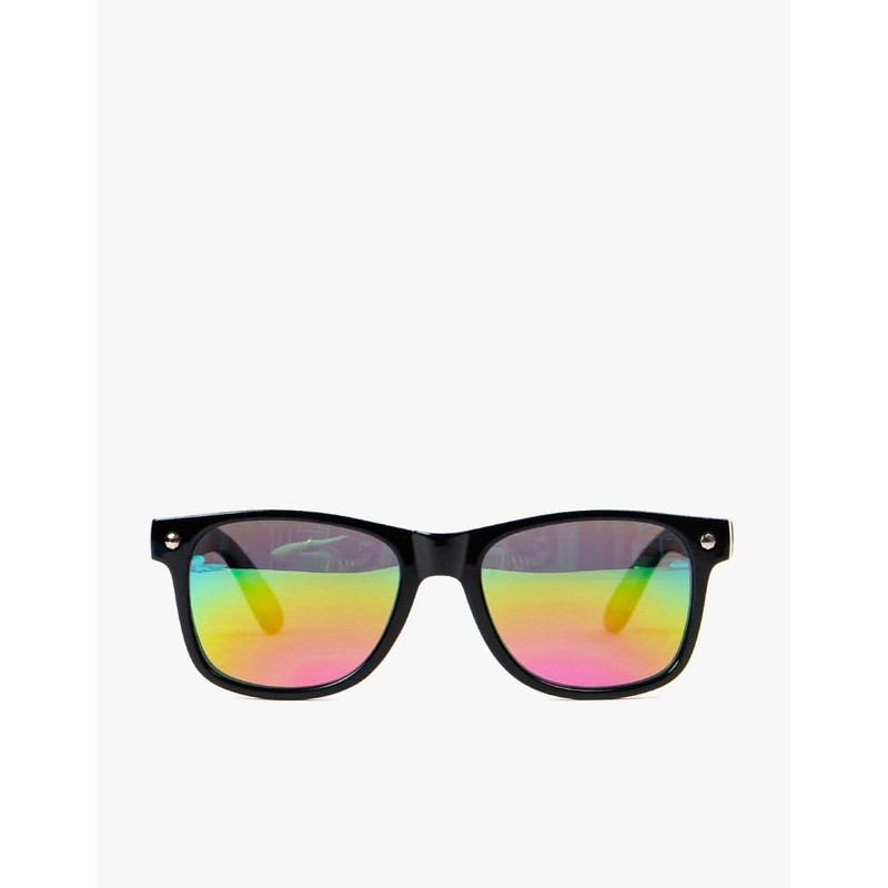 Glassy Sunhater Leonard Polarized Sunglasses – Black/Colour Mirror