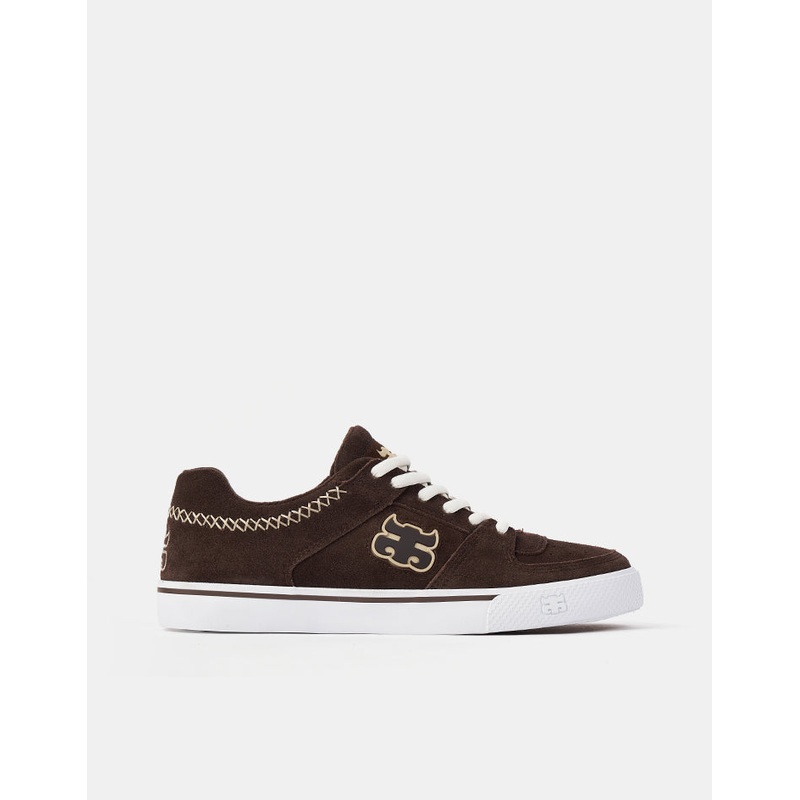 IPATH Reed Low Skate Shoes – Brown Suede