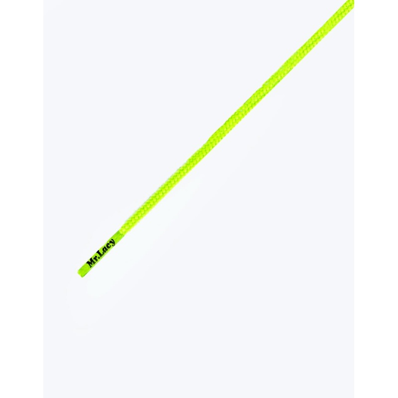 Mr. Lacy Runnies Round Laces – Neon Lime Yellow