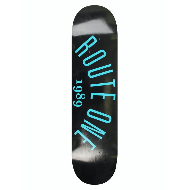 Route One Arch Logo Skateboard Deck – 8.25″