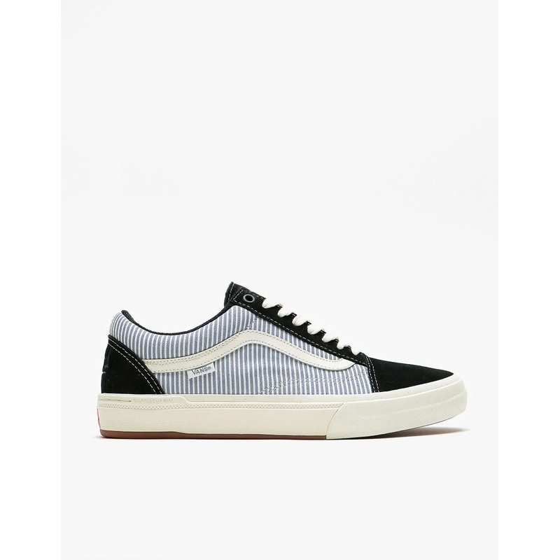 Vans BMX Old Skool Shoes – (Federal) Black/Blue Pinstripe