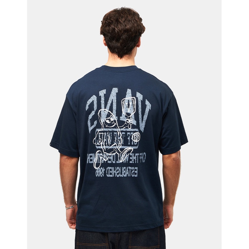 Vans Pickle Champ T-Shirt – Navy
