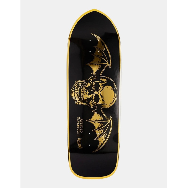 Welcome x Avenged Sevenfold Death Bat on Magic Bullet 2.0 Skateboard Deck – 10.5″