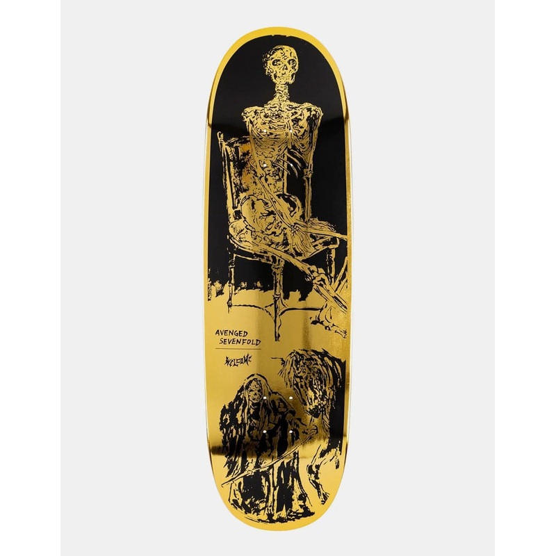 Welcome x Avenged Sevenfold Life is But a Dream on Boline 2.0 Skateboard Deck – 9.5″