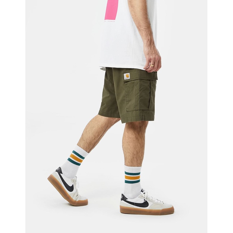 Carhartt WIP Aviation Shorts – Cypress (Rinsed)