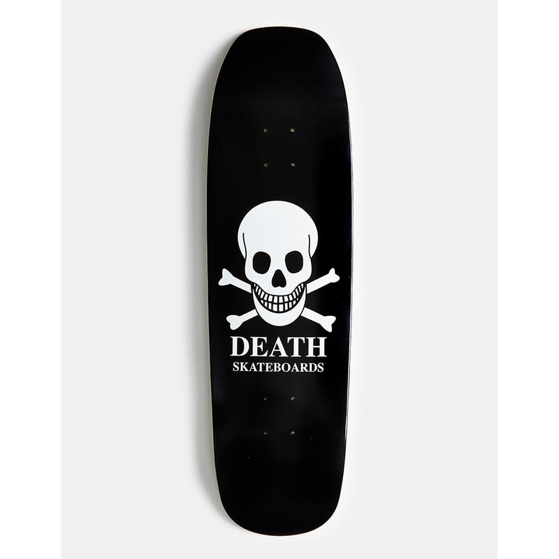 Death OG Skull ‘Pool Shape’ Skateboard Deck – 9″