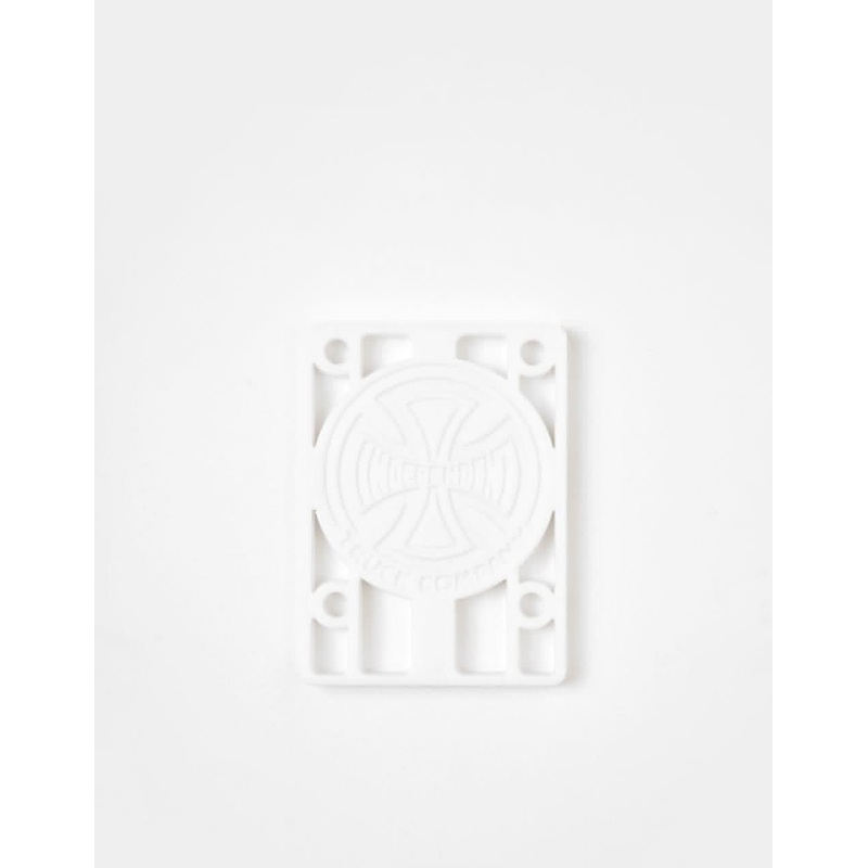 Independent 1/8″ Riser Pads (Pair) – White