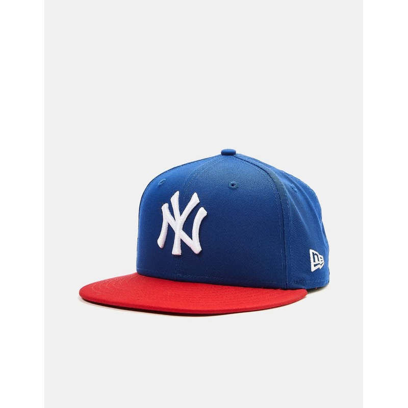New Era 9Fifty MLB New York Yankees Cotton Block Snapback Cap – Royal/