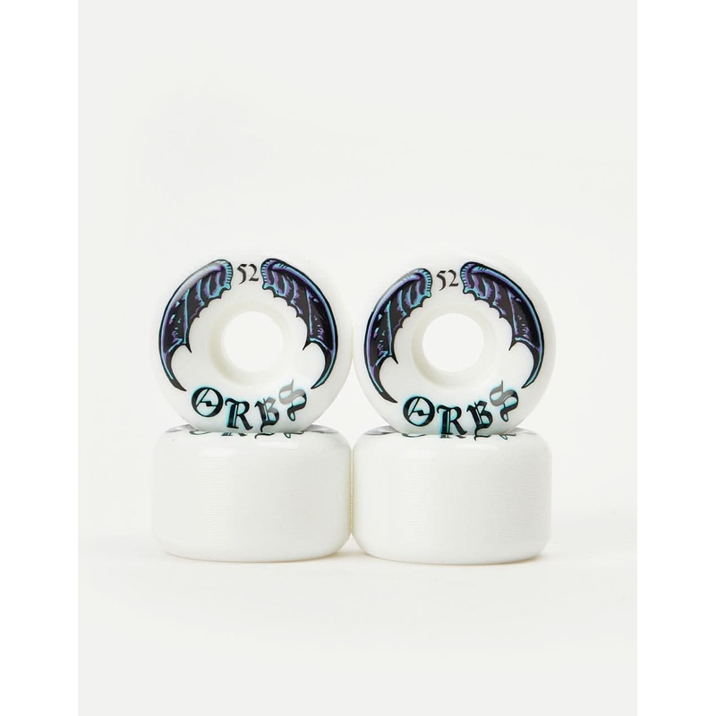 Orbs Specters Whites Conical 99a Skateboard Wheel – 52mm