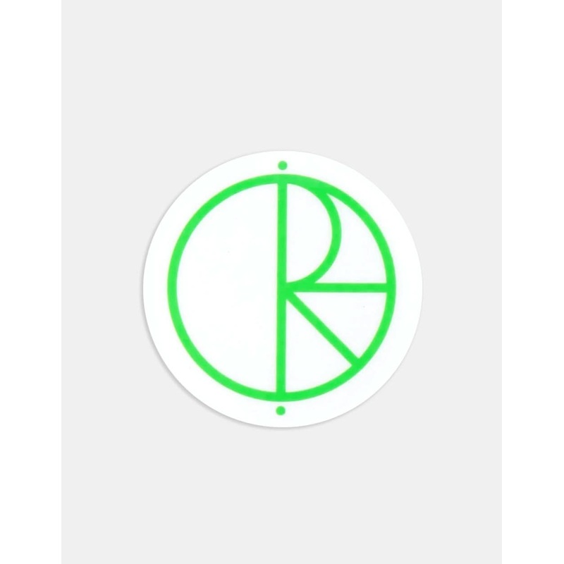 Polar Stroke Logo Sticker – Green