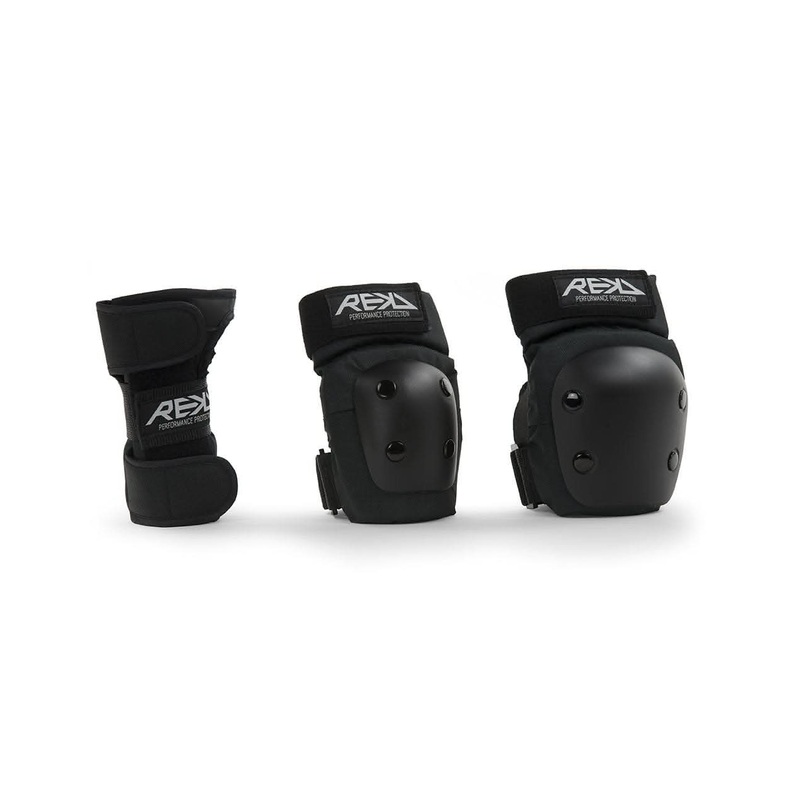 REKD Heavy Duty Junior Triple Pad Set – Black