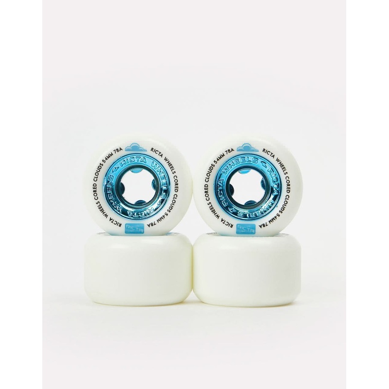 Ricta Chrome Clouds 78a Skateboard Wheel – 54mm
