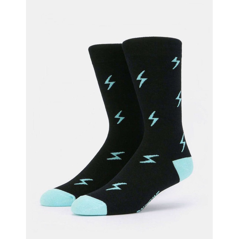 Route One Bolt Socks – Black